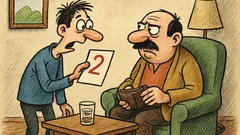 Анекдот: - Сине, как са изпитите?