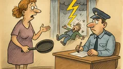 Анекдот: Свидетелски показания в РПУ - мъжът...