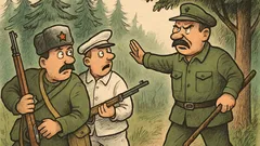 Виц: Чапаев си води дневник – ден първи