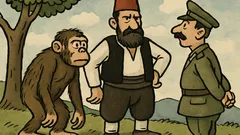 Анекдот: Всички хора са произлезли от маймуни...