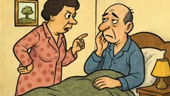 Анекдот: Жена казва на мъжа си...