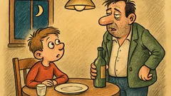 Виц: – Тате, на колко трябва да стана?