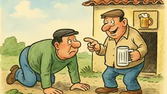 Анекдот: – Абе, Вуте, ти като толкова пиеш...