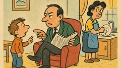 Анекдот: Тате... – Питай майка си!