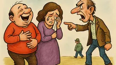 Анекдот: Когато се смея, го правя от сърце