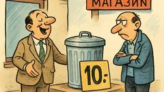 Анекдот: Срещат се две цени и едно качество...