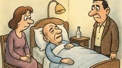 Виц: Мъж на смъртно легло казва на жена си...
