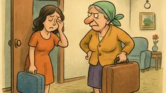 Виц: – Мамо, мъжът ми ме обиди...