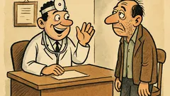 Виц: При личния лекар – А, здравейте!