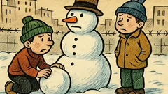 Майтап: Деца в Колумбия решават да строят снежен човек