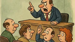 Виц: Шефът към подчинените си – постоянно хленчите