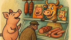 Виц: Знаете ли защо прасенцата са весели?