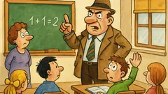 Анекдот: В час по математика влиза инспектор