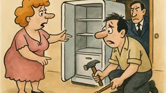 Анекдот: – Миличък, ремонтирал ли си хладилници?