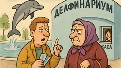 Виц: Варна... купих билети за делфинариума