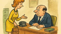 Майтап: Секретарката иска назаем пари от шефа