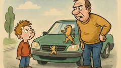 Виц: – Тате, защо на Пежото лъвчето…