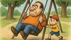 Анекдот: – Тате, пък с теб повече няма