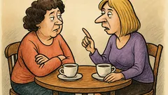 Виц: Две приятелки си говорят...