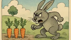Виц: Срещат се заек и морков в магазина...