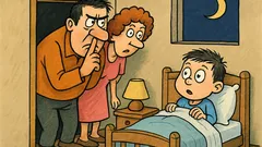 Виц: Родителите на Иванчо питат – Спиш ли?