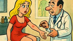 Виц: Блондинка отива при доктора...