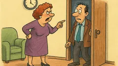 Виц: Съпругата към закъснелия си мъж…