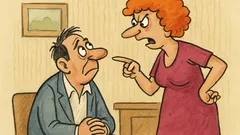 Виц: Представи си, скъпа, за десет години...