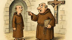 Анекдот: Един младеж отишъл в манастир…