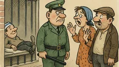 Анекдот: Вуте крадe, жена му плаче...