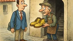 Майтап: Петко дава обувки на майстор...