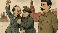 Виц: Мъж на Червения площад крещи...