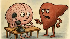 Виц: Черният дроб се обажда на мозъка