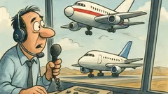 Виц: Диспечер казва на TWA 2341...