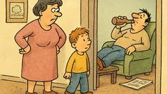 Анекдот: Майка казва на детето...