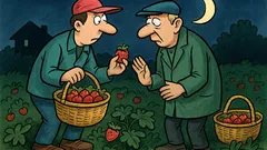 Анекдот: Търсим берачи на ягоди – 50 лева…