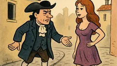 Виц: Казанова вървял по уличка и...