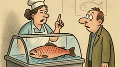 Анекдот: В магазина за риба – Извинете...
