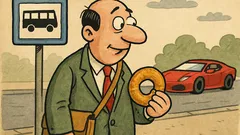 Виц: Събирам за Ламборгини, но купувам геврек