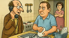 Анекдот: Професор се обажда на колегата си