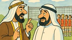 Виц: Разговарят двама арабски шейха...