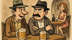 Анекдот: Двама габровци са в кръчмата...