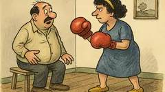 Анекдот: – Абе, жено, защо си се записала...