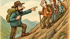 Виц: Планински водач казва – ще минем по...