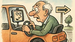 Анекдот: Подариха ми GPS за възрастни...