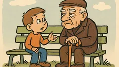 Анекдот: – Защо толкова рядко говориш, дядо?