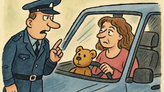 Анекдот: Госпожо, трябва да Ви глобя...