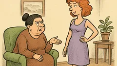 Анекдот: Свекървата казва на снахата...