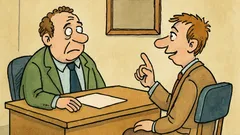 Анекдот: На интервю за работа...