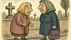 Майтап: Две пенсионерки си говорят – Къде отиваш?